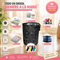 Cesta Ropa Organizador Hogar Cilindro